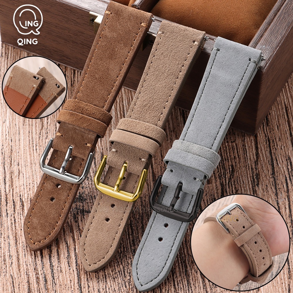 Smartwatch Vintage Watches For Women - 20/22mm Hızlı Bırakma Deri saat kayışı