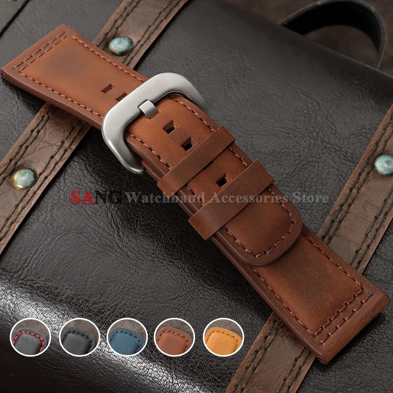 Smartwatch Vintage Watches For Women - 28mm Vintage Deri Kordonlu Saat Dana