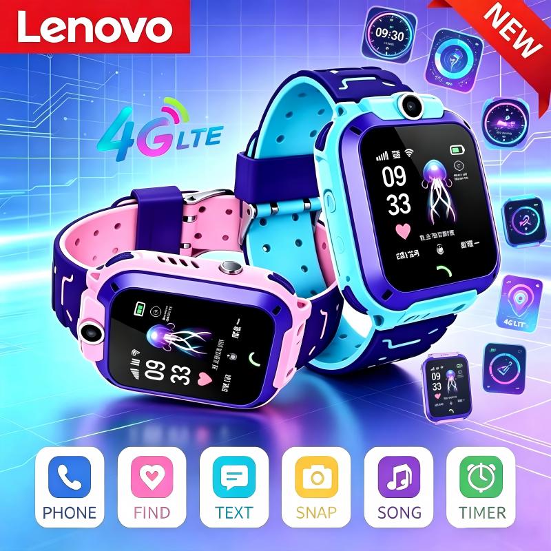 Smartwatch Watches For Kids With Gps - Lenovo Yeni Akıllı Saat, SOS, Kaybolma