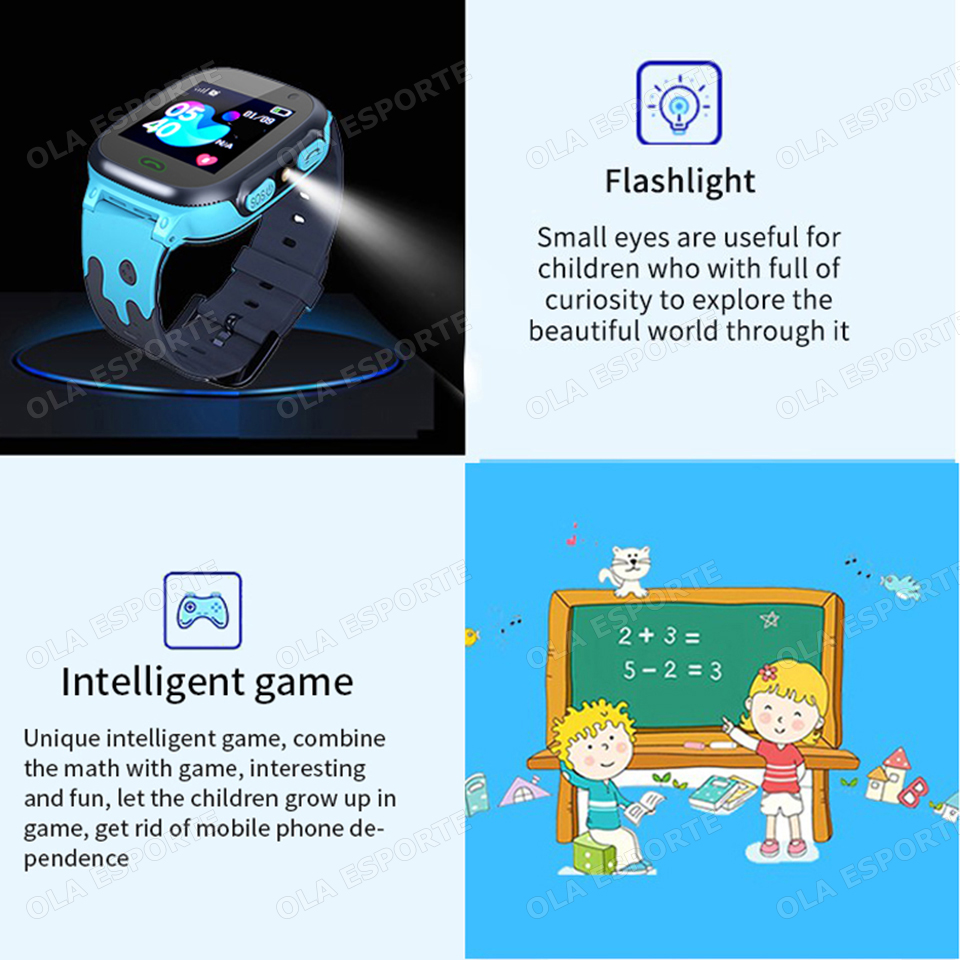Yeni Çocuk Akıllı Saati Çocuk  - Smartwatch Watches For Kids With Gps incelemesi ve fiyatı