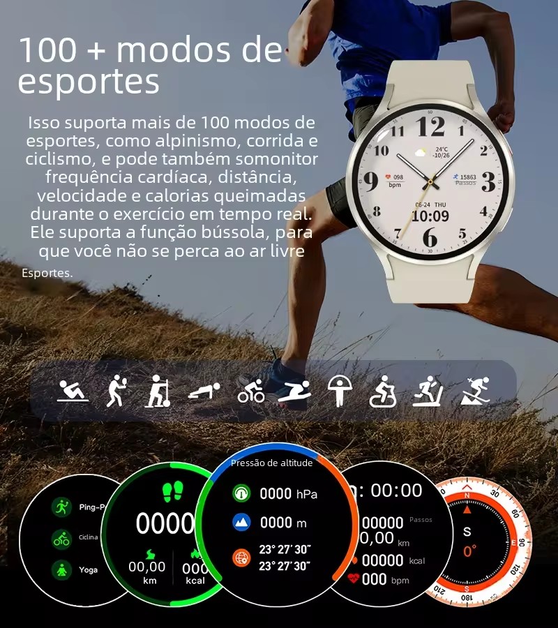 Yeni Watch 6 GPS İzleme Özelli - Smartwatch Watches For Women With Gps incelemesi ve fiyatı