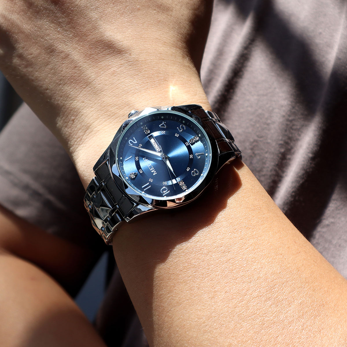 MEGIR Zarif Basit Stil Erkekle - Watches Ladies Smartwatch incelemesi ve fiyatı