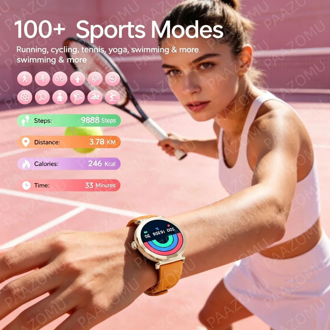 Gül Kurusu Renkli Kadın Akıllı - Watches Ladies Smartwatch incelemesi ve fiyatı