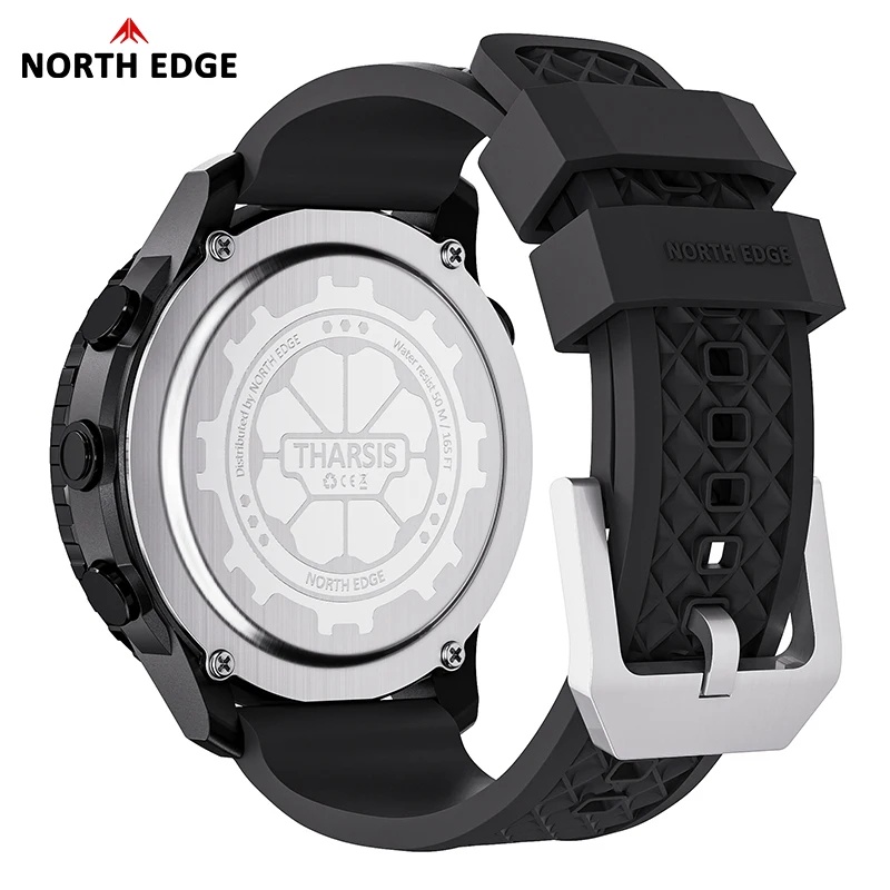 NORTH EDGE THARSIS Erkek Karbo - Altimeter Compass Watch incelemesi ve fiyatı